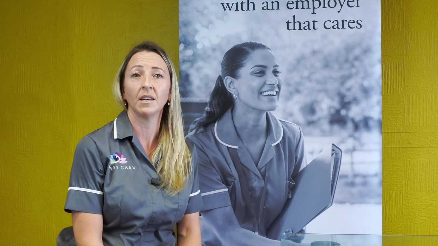 Claire Holley, Care Assistant